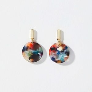 NWT LOFT Multicolored Earrings